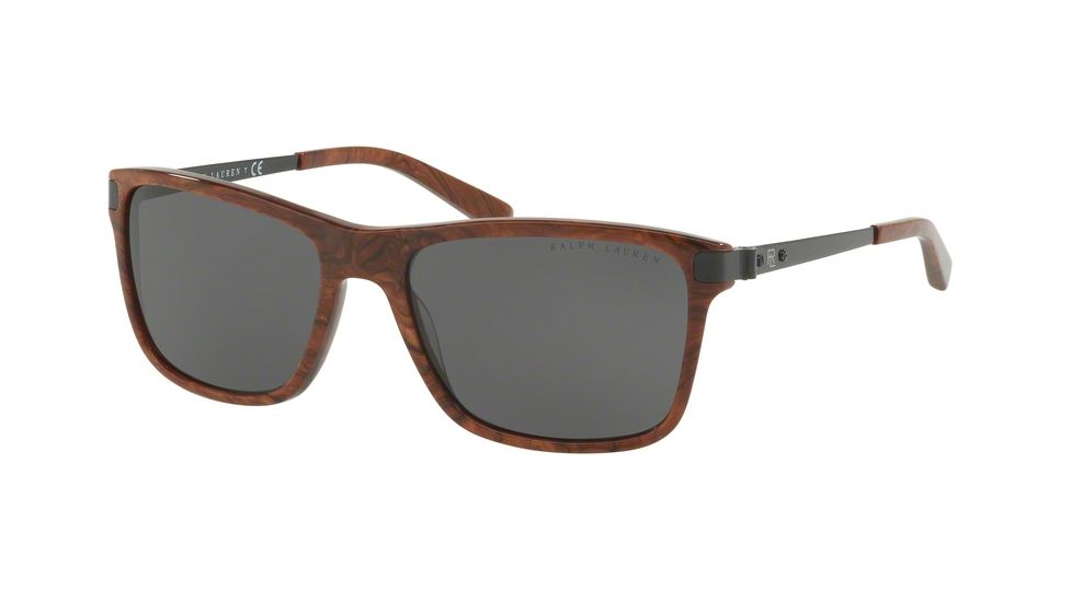 Ralph Lauren RL8155 Single Vision Prescription Sunglasses RL8155-539987-57 - Lens Diameter 57 mm, Frame Color Briar