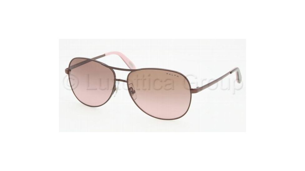 Ralph RA 4069 Sunglasses Styles - Brown Brown Gradient Pink Frame, 104-14-5813