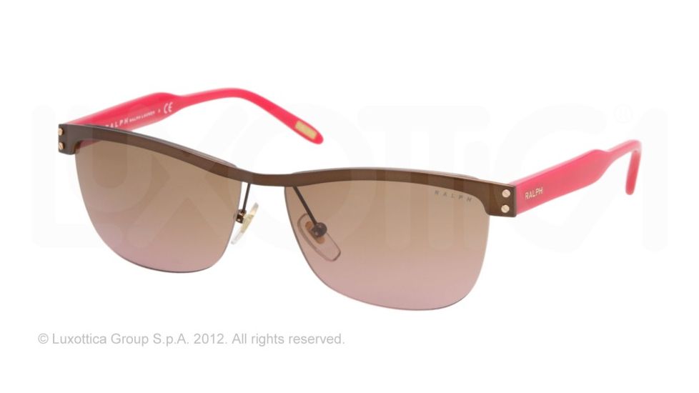 Ralph RA4070 Progressive Prescription Sunglasses RA4070-248-14-56 - Lens Diameter 56 mm, Lens Diameter 56 mm, Frame Color Brown