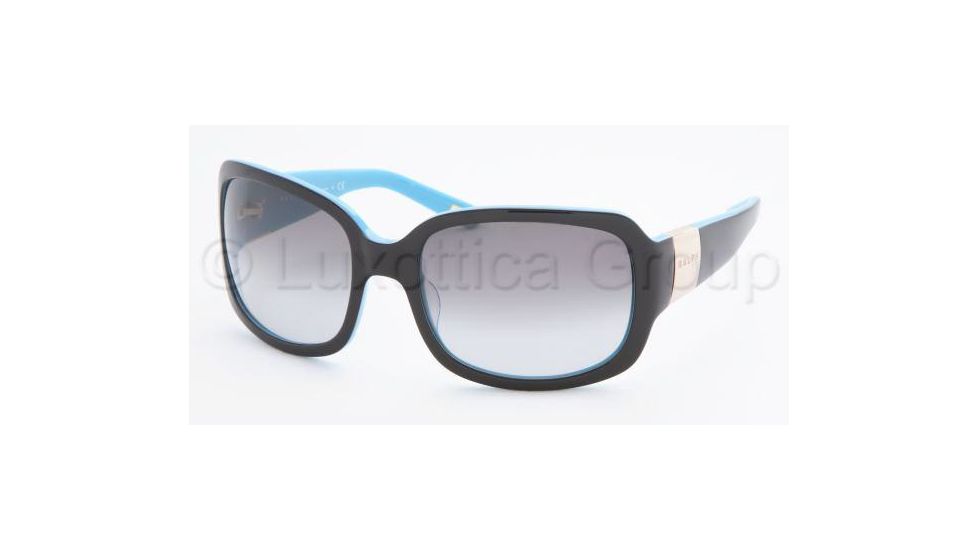 Ralph RA 5031 Sunglasses Styles - Black/Turquoise Gray Gradient Frame, 709-11-5819
