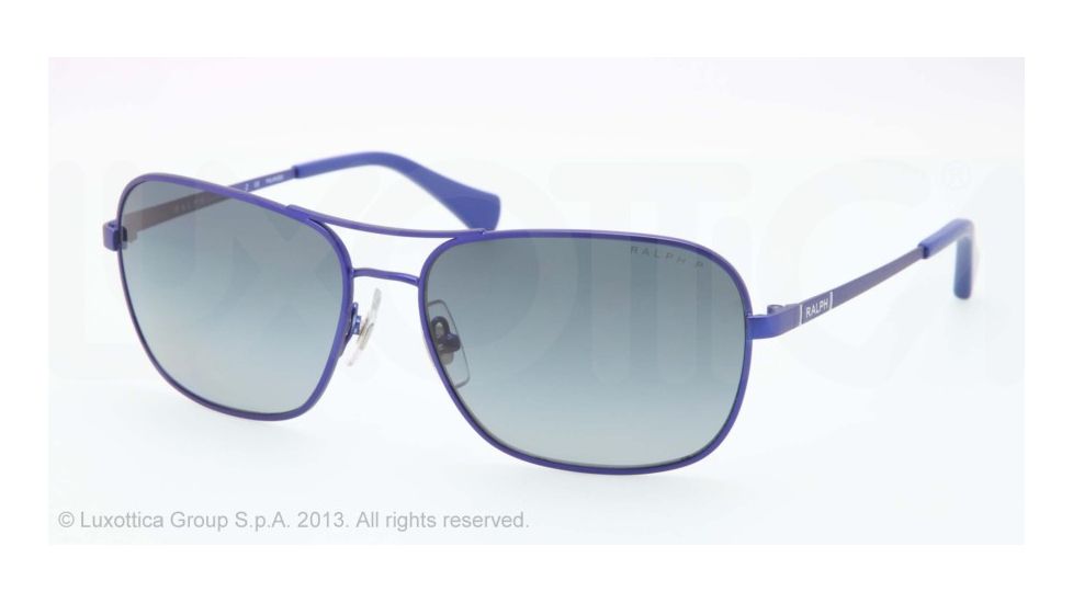 Ralph RA4105 Progressive Prescription Sunglasses RA4105-481-4U-58 - Lens Diameter 58 mm, Lens Diameter 58 mm, Frame Color Matte Blue