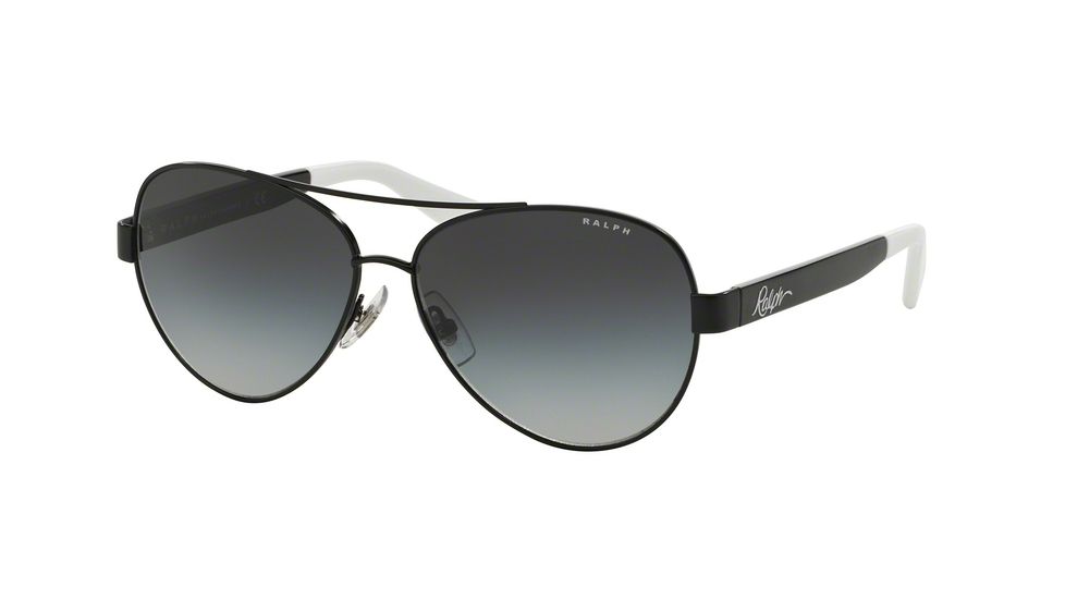 Ralph RA4114 Sunglasses 307911-58 - Black Frame, Grey Gradient Lenses