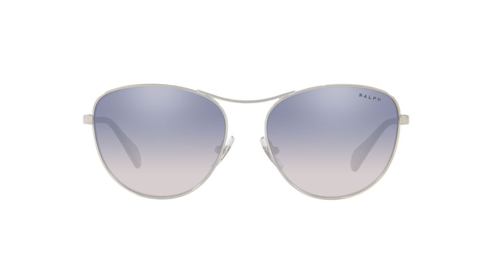 Ralph RA4126 Bifocal Prescription Sunglasses, 57mm, Silver, RA4126-90017B-57-BI