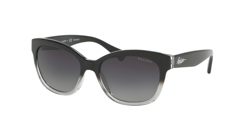 Ralph RA5218 Bifocal Prescription Sunglasses RA5218-1448T3-55 - Lens Diameter 55 mm, Frame Color Black Gradient/black