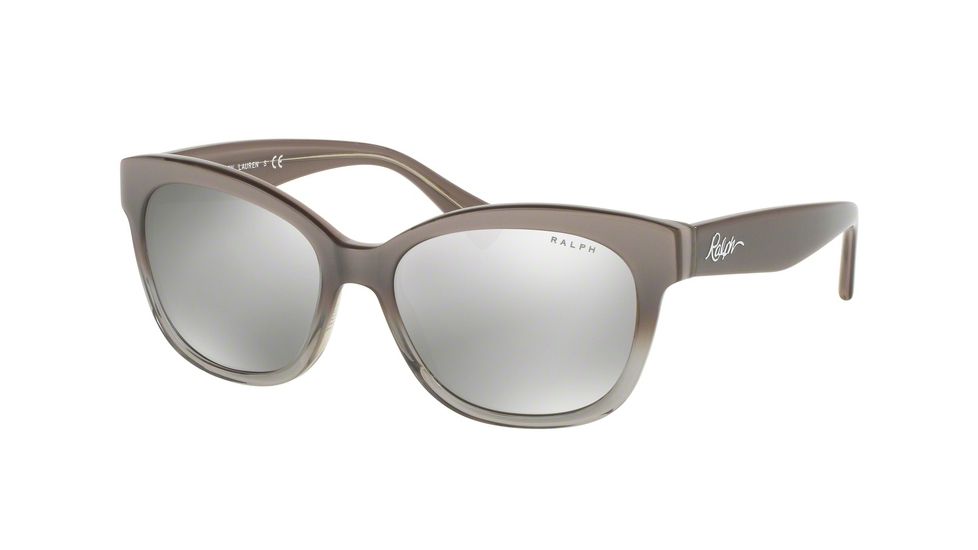Ralph RA5218 Bifocal Prescription Sunglasses RA5218-15826G-55 - Lens Diameter 55 mm, Frame Color Grey Gradient/grey