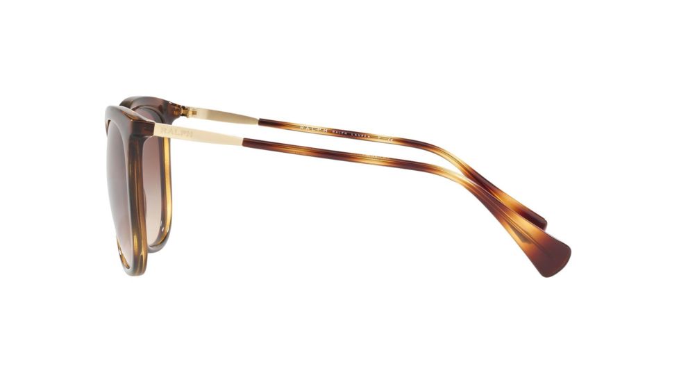 Ralph RA5248 Progressive Prescription Sunglasses, 56mm, Dark Havana, RA5248-500313-56-PRO