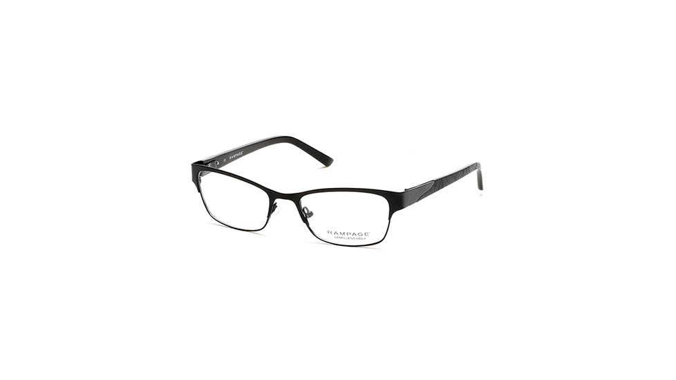 Rampage RA0194 Eyeglass Frames - Shiny Black Frame Color