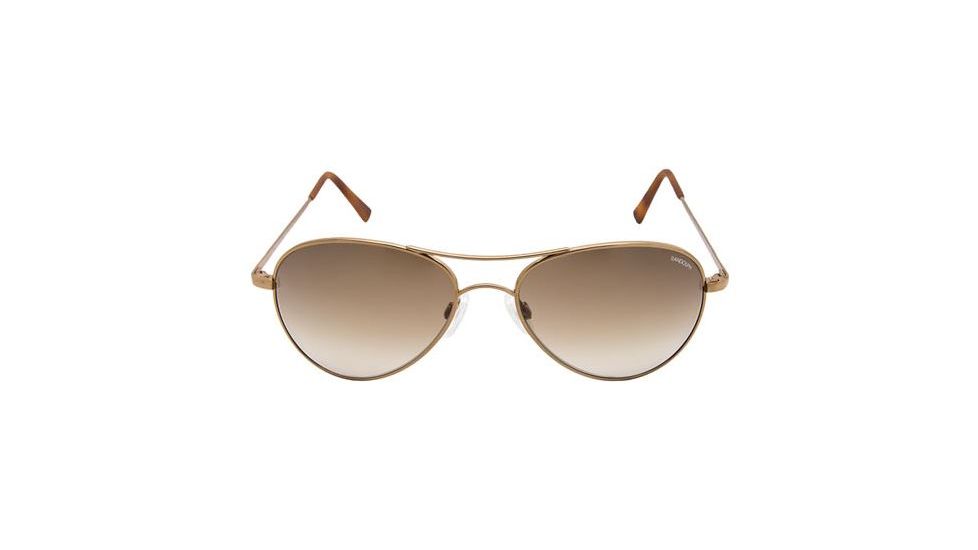 Randolph Amelia Bifocal Prescription Sunglasses, Chocolate Gold Frame, AA7C404-NYBI