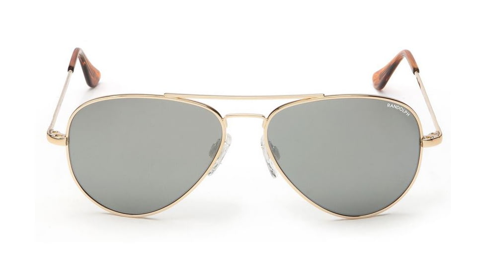 Randolph Concorde 23K Gold Frame, Gray Flash Mirror Glass Lens, 23K Gold Frame, 61MM CR11463
