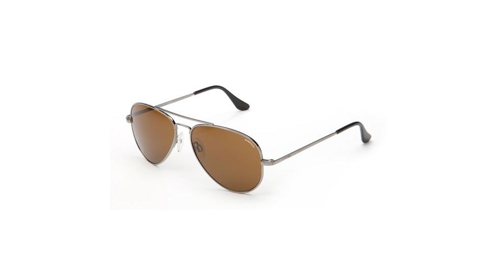 Randolph Concorde Gun Metal Frame, Tan Glass Lens, Gun Metal Frame, 57MM CR7R412
