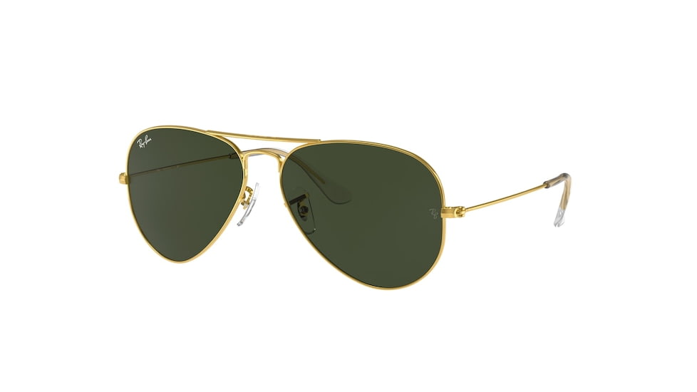 Ray-Ban Aviator Large Metal RB3025 Sunglasses 001-58 - , G-15 Green Lenses