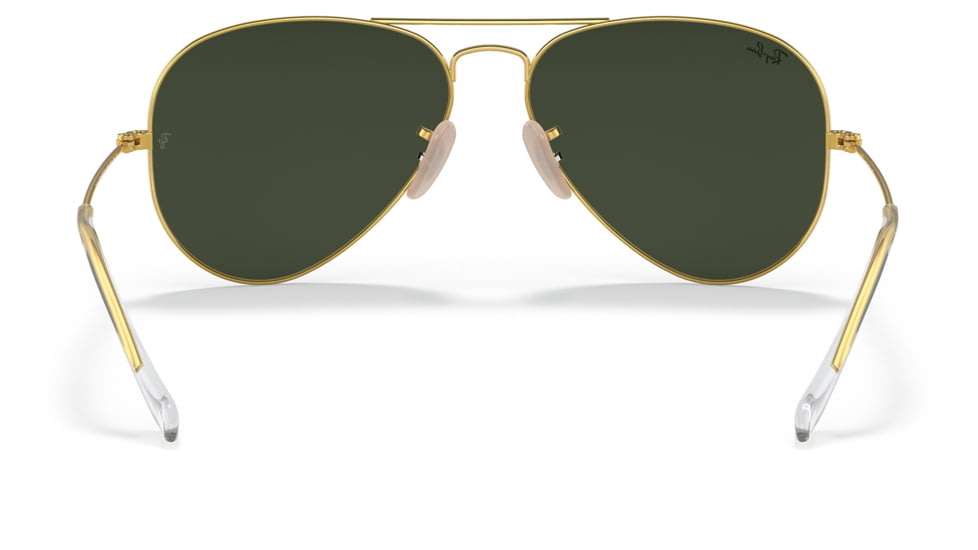 Ray-Ban Aviator Large Metal RB3025 Sunglasses, Arista Frame, G-15 Green Lens, 58, RB3025-W3400-58
