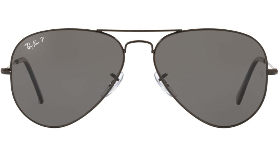 Ray-Ban Aviator Large Metal RB3025 Sunglasses, Black, 58, RB3025-002-48-58