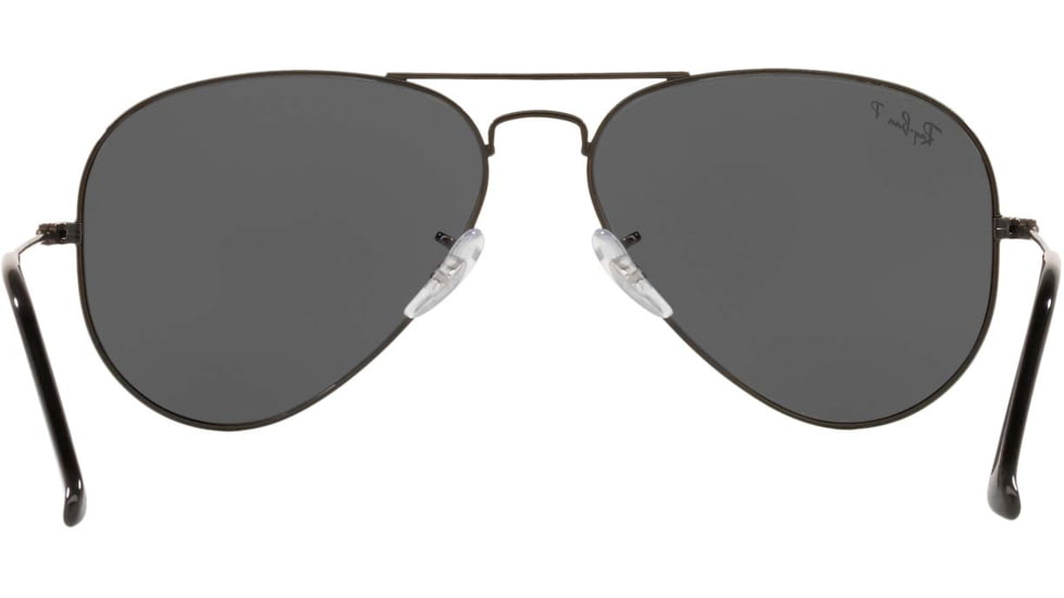 Ray-Ban Aviator Large Metal RB3025 Sunglasses, Black, 58, RB3025-002-48-58
