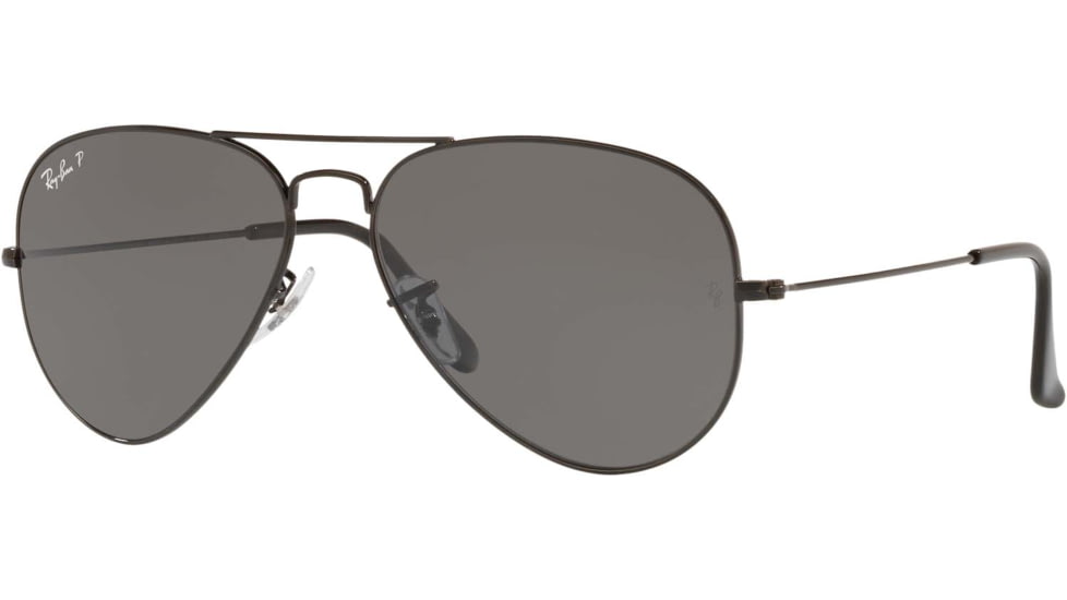 USED Ray-Ban Aviator Large Metal RB3025 Sunglasses, Black, 58, RB3025-002-48-58, EDEMO1
