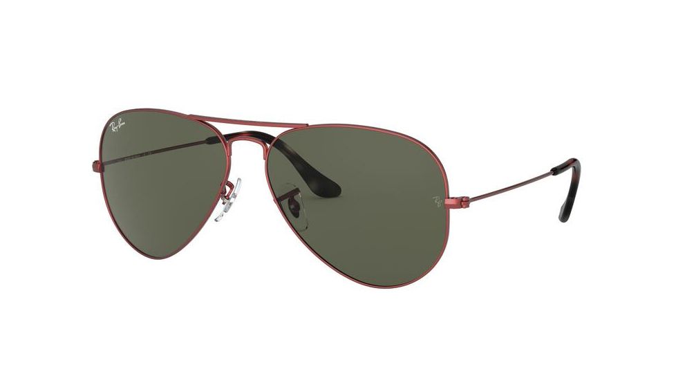 Ray-Ban Aviator Large Metal Sunglasses RB3025 918831-62 - , Green Lenses