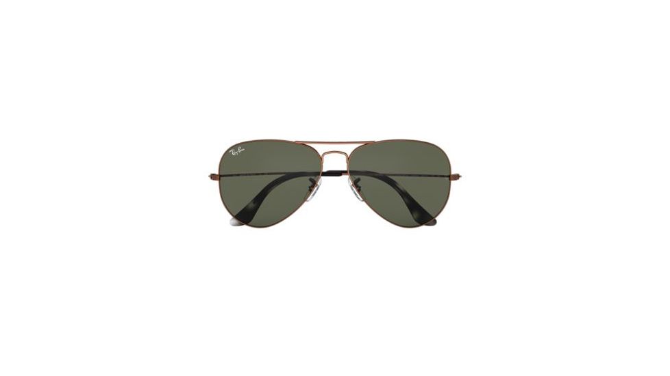 Ray-Ban Aviator Large Metal Sunglasses RB3025 918931-62 - , Green Lenses