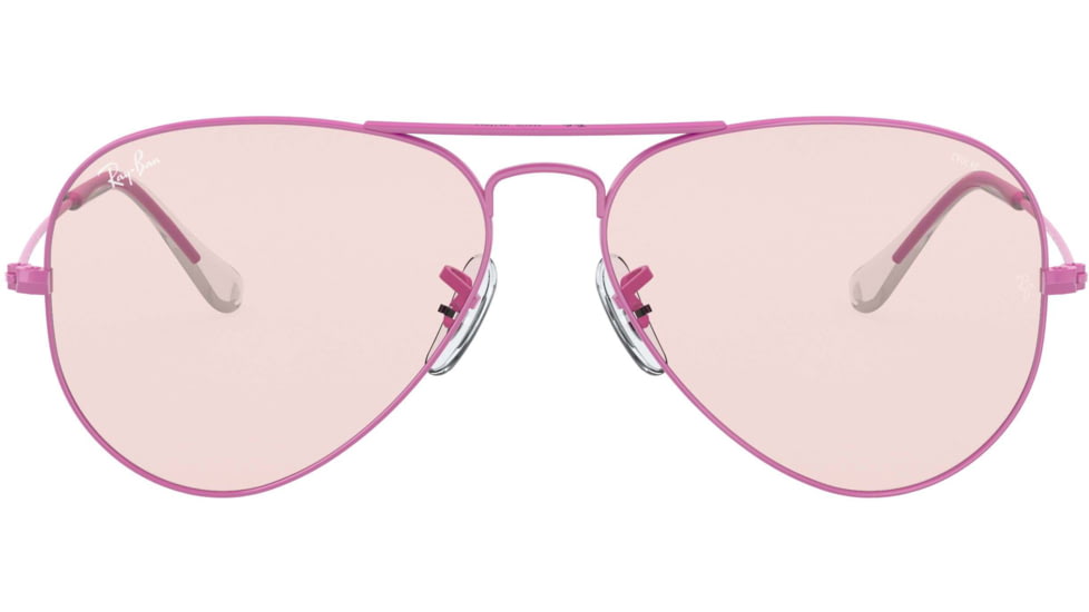 Ray-Ban Aviator Large Metal Sunglasses RB3025 9224T5-62 - , photo evolve pink/violet Lenses