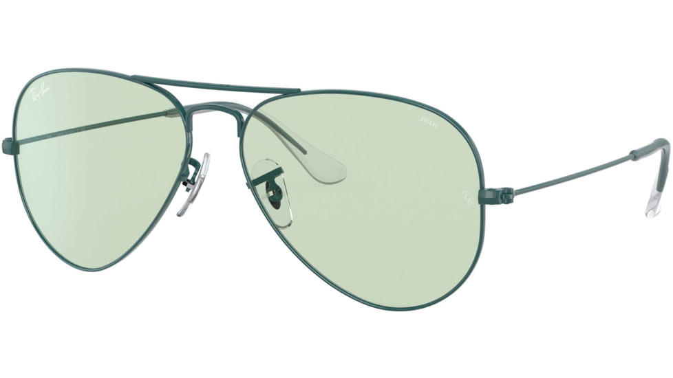 Ray-Ban Aviator Large Metal RB3025 Sunglasses, Petroleum, 62, RB3025-9225T1-62