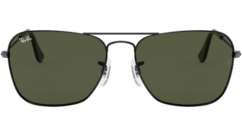 Ray-Ban Caravan Sunglasses RB3136 004-5815 - Gunmetal Crystal Green