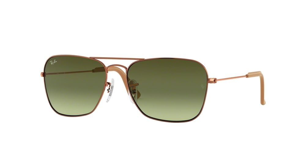 Ray-Ban Caravan Sunglasses RB3136 9002A6-55 - , Green Gradient Brown Lenses
