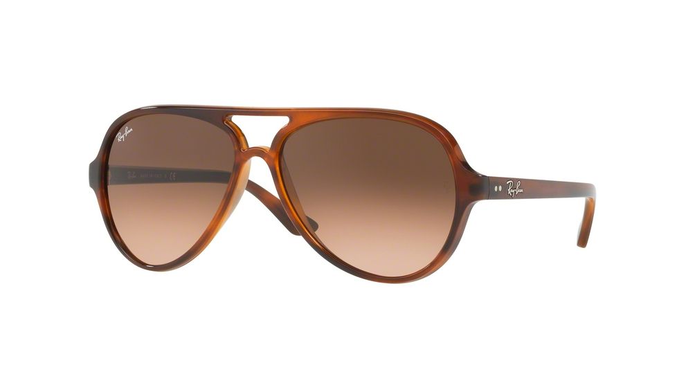 Ray-Ban RB4125 Prescription Sunglasses RB4125-820-A5-59 - Lens Diameter 59 mm, Frame Color Stripped Havana