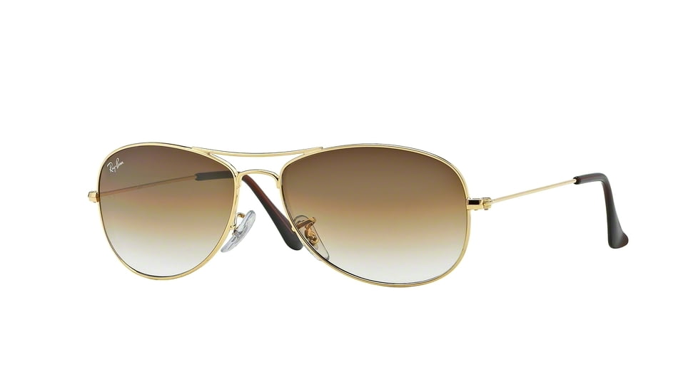 Ray-Ban Cockpit RB3362 Sunglasses with No-Line Progressive Rx Prescription Lenses RB3362-001-51-5914 - Lens Diameter: 59 mm, Frame Color: Arista