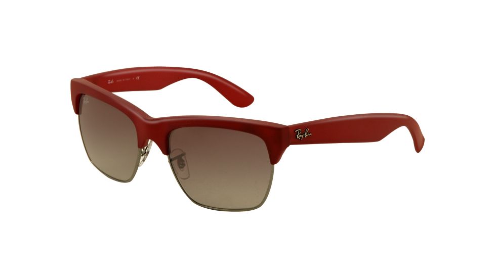 Ray-Ban DYLAN RB4186 Sunglasses 600111-5719 - MARC/Gunmetal Rubber Frame, Gray Gradient Lenses