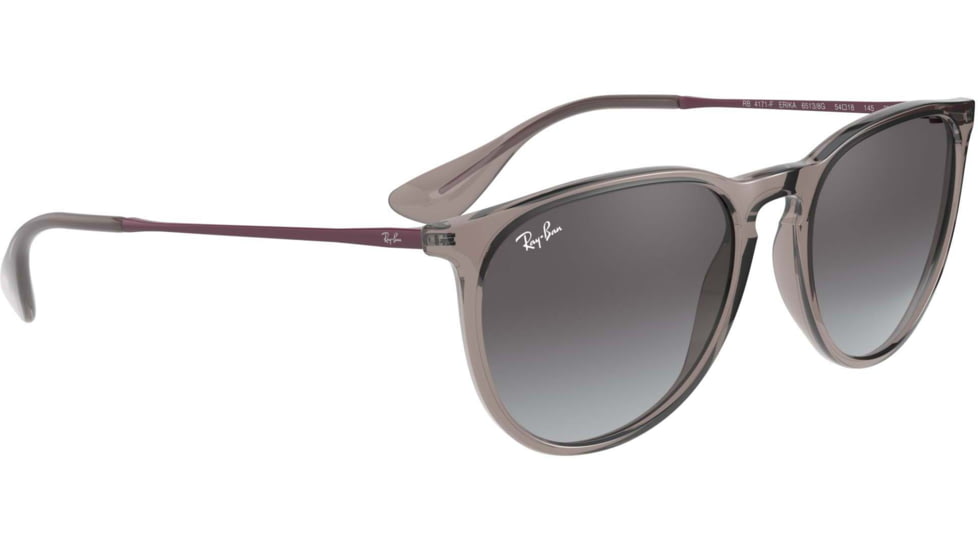Ray-Ban Erika F RB4171F Sunglasses 65138G-54 - , Light Grey Gradient Dark Grey Lenses