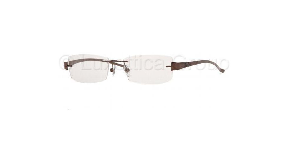 Ray-Ban RX 8583 Eyeglasses Styles -  Dark Brown Frame w/Non-Rx 51 mm Diameter Lenses, 1020-5117