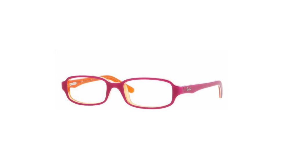 Ray-Ban Eyeglasses RY1521 for Kids with Rx Prescription Lenses 3565 -4516 - Top Fuxia On Tr Orange 