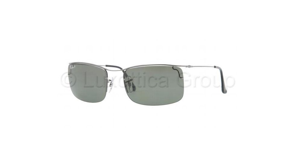 Ray-Ban FLIP OUT RB3499 Single Vision Prescription Sunglasses RB3499-004-9A-58 - Lens Diameter 58 mm, Lens Diameter 58 mm, Frame Color Gunmetal