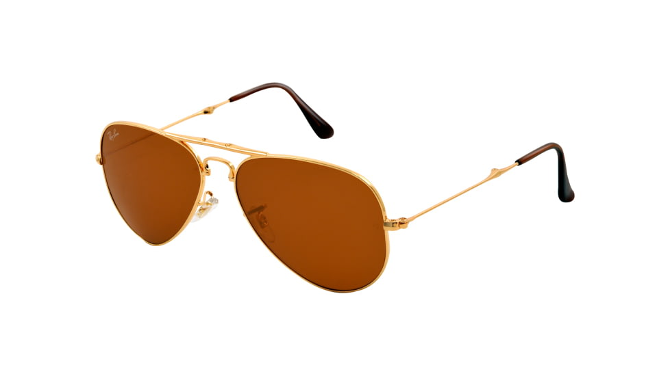 Ray-Ban Folding Aviator RB3479 Sunglasses 001/33-5514 - Arista Frame, Crystal Brown Lenses