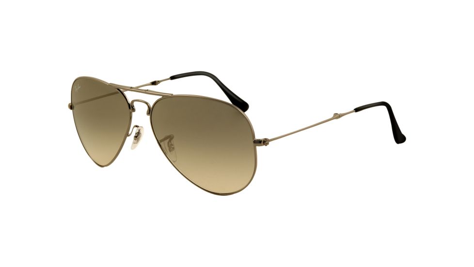 Ray-Ban Folding Aviator RB3479 Sunglasses 004/32-5814 - Gunmetal Frame, Crystal Gray Gradient Lenses