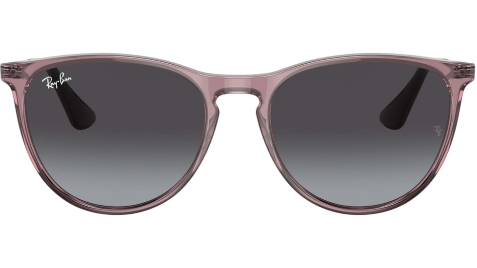 Ray-Ban Junior Erika RJ9060S Sunglasses, Grey Gradient Lenses, Transparent Violet, 50, RJ9060S-71078G-50
