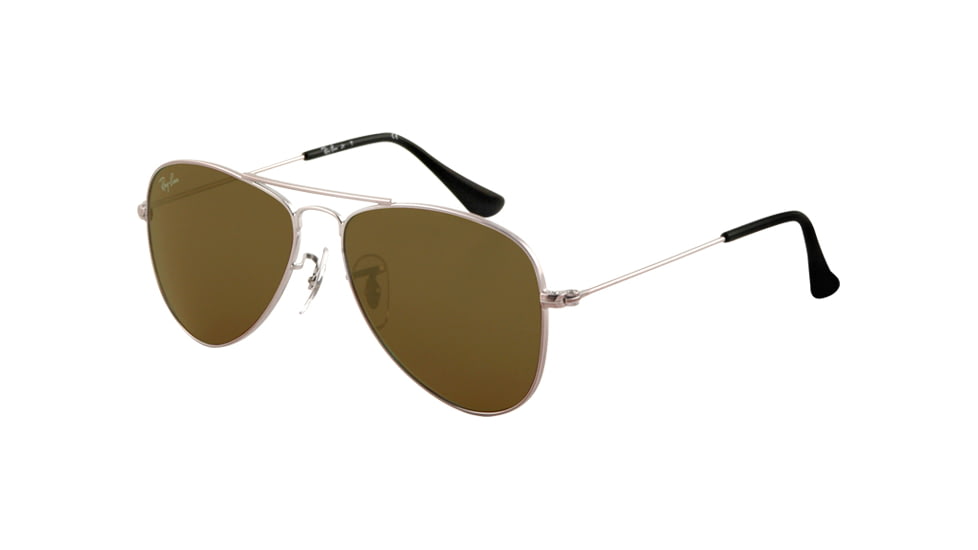 Ray-Ban Junior RJ 9506S Sunglasses Styles - Gunmetal Frame / Green Lenses, 200-71-5013