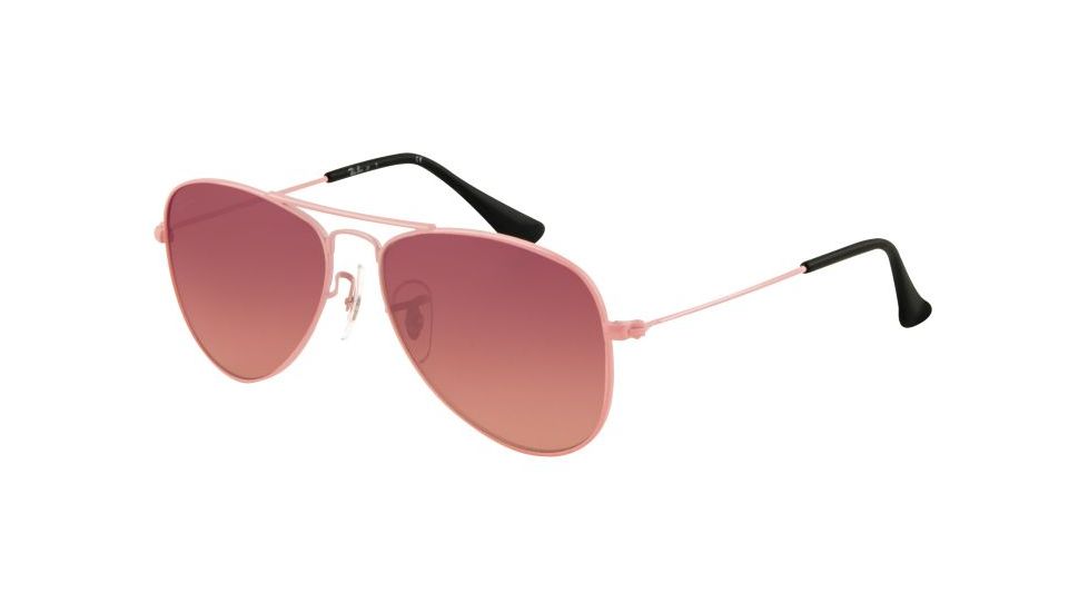Ray-Ban Junior RJ 9506S Sunglasses Styles - Pink Frame / Pink Mirror Silver Gradient Lenses, 211-7E-5013