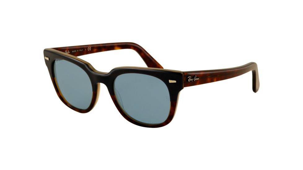 Ray-Ban METEOR RB4168 Sunglasses 107762-50 - Blue On Havana