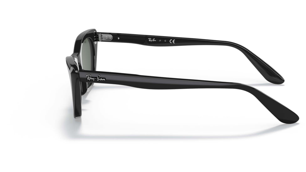 Ray-Ban Miss Burbank RJ9099S Sunglasses, Dark Green Lenses, Black, 43, RJ9099S-100-71-43