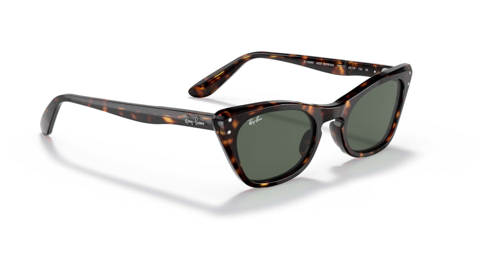 Ray-Ban Miss Burbank RJ9099S Sunglasses, Dark Green Lenses, Havana, 43, RJ9099S-710271-43
