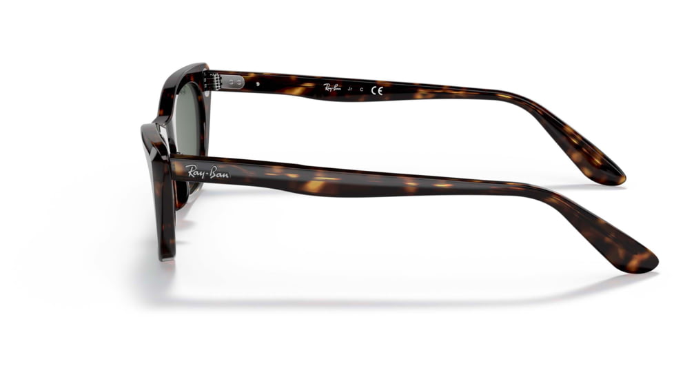 Ray-Ban Miss Burbank RJ9099S Sunglasses, Dark Green Lenses, Havana, 43, RJ9099S-710271-43