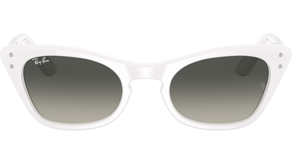 Ray-Ban Miss Burbank RJ9099S Sunglasses, Grey Gradient Lenses, White, 43, RJ9099S-116-11-43