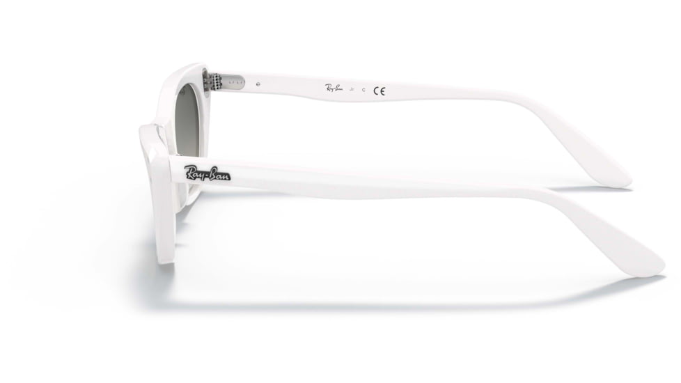 Ray-Ban Miss Burbank RJ9099S Sunglasses, Grey Gradient Lenses, White, 43, RJ9099S-116-11-43
