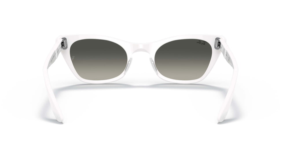 Ray-Ban Miss Burbank RJ9099S Sunglasses, Grey Gradient Lenses, White, 43, RJ9099S-116-11-43