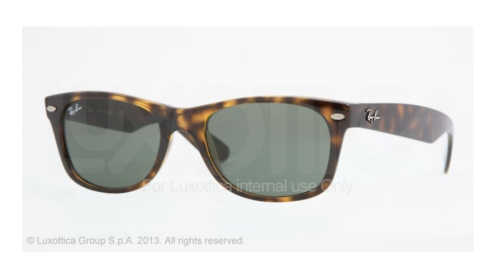 Ray-Ban New Wayfarer Prescription Sunglasses RB2132 RB2132-902-58 - Lens Diameter 58 mm, Frame Color Tortoise