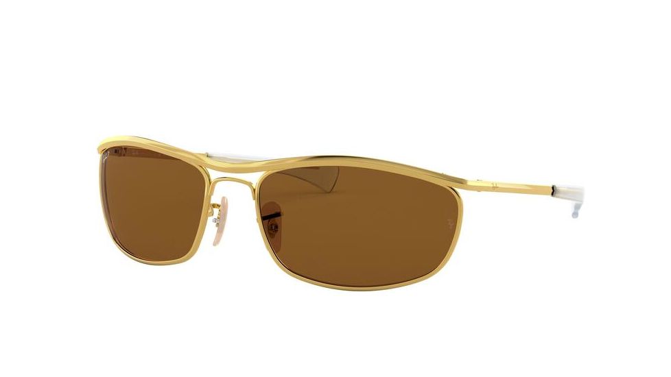 Ray-Ban OLYMPIAN I DELUXE RB3119M Progressive Prescription Sunglasses, 62mm, RB3119M-001-57-62-PRO