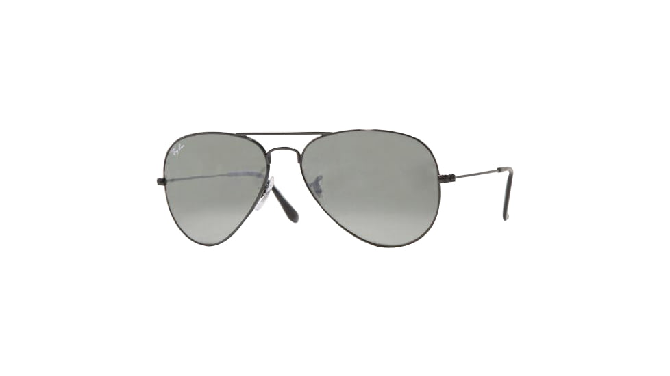 Ray-Ban RB 3025 Sunglasses, Black Frame / Cry. Gray-Green Silver Mirror 58 mm Lenses, 002-37-5814