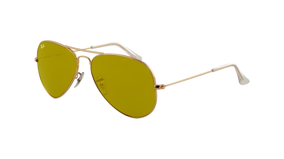 Ray-Ban RB 3025 Sunglasses, Gold Frame / Gold Mirror 58 mm Lenses, W3276-5814