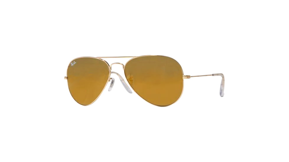 Ray-Ban RB 3025 Sunglasses, Gold Frame / Gold Mirror 58 mm Lenses, W3276-5814