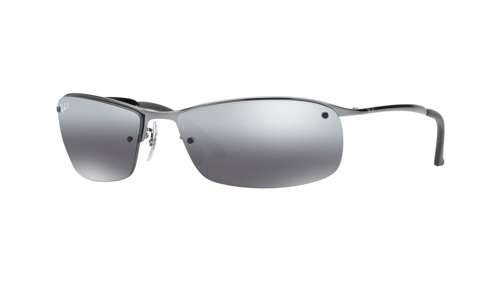 Ray-Ban Top Bar Prescription Sunglasses RB3183 RB3183-004-82-6315 - Lens Diameter: 63 mm, Frame Color: Gunmetal